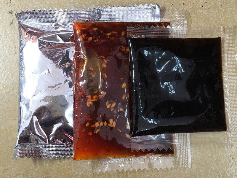 全自动酱料袋装机袋型与适用范围