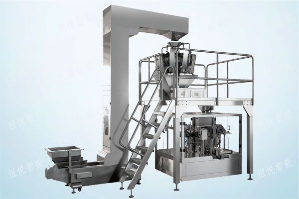 全自动给袋式颗粒包装机实现自动定量包装